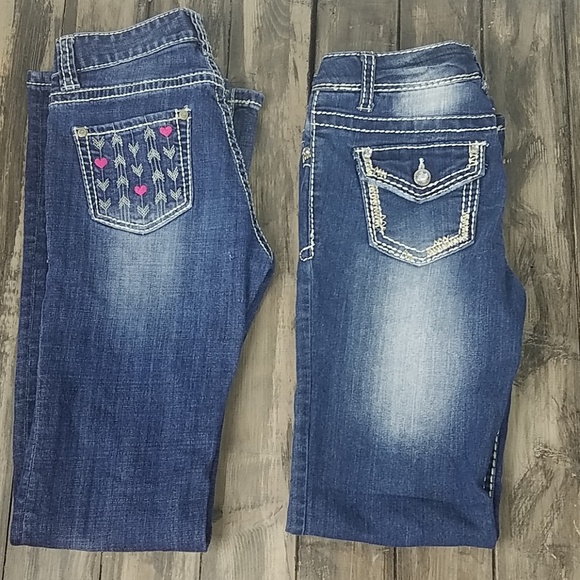 Rock & Roll Cowgirl Other - Rock n roll and Cherokee girls size 14 Jean's